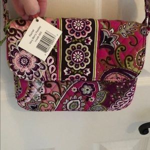 Vera Bradley Very Berry Paisley purse. NWT